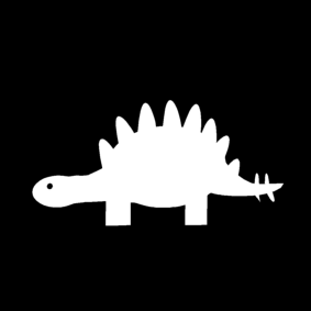 dinosaurus / speelgoed dino / stegosaurus